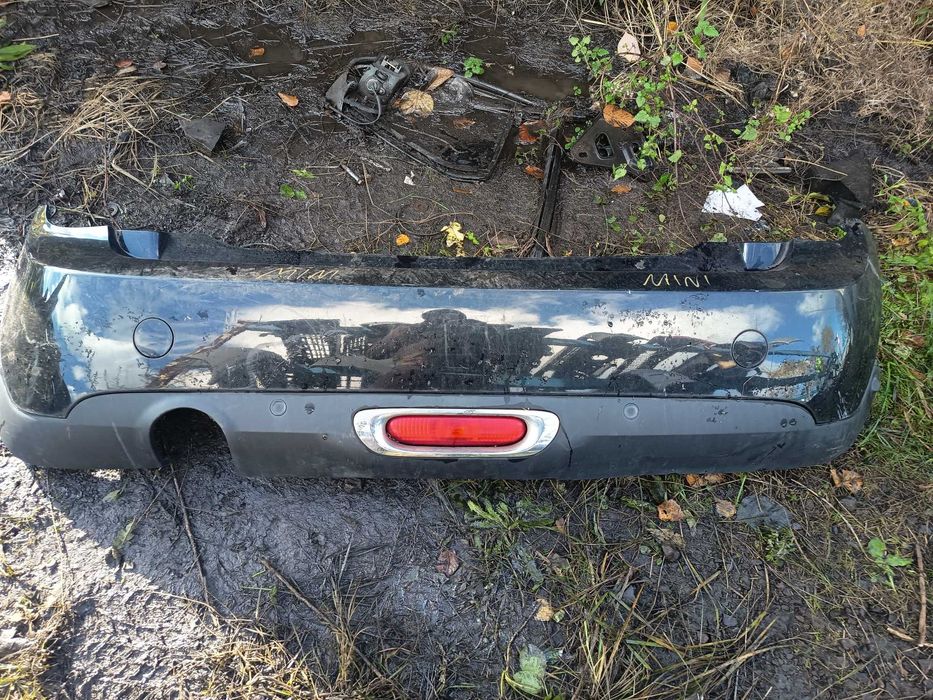 Mini One III 2014' zderzak tylny czarny FV transport/dostawa