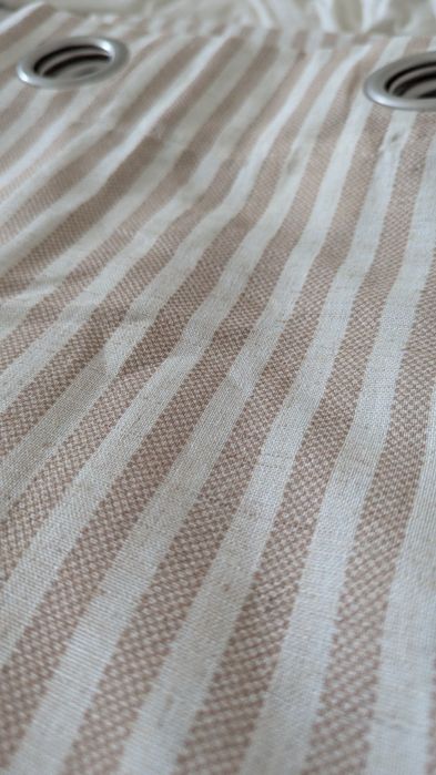 Zasłony 130x225cm - mieszanka lnu