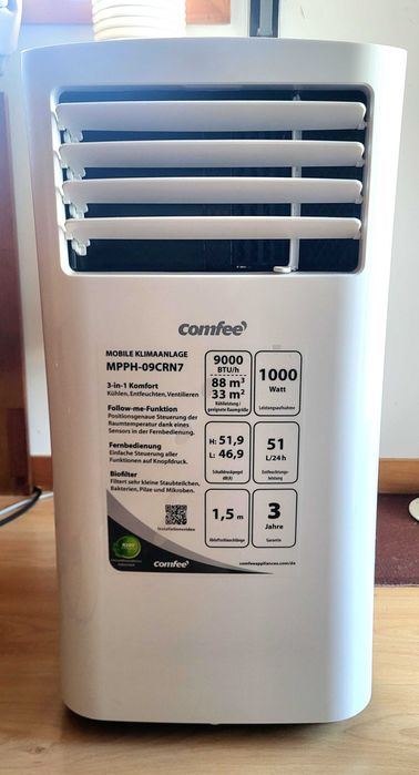 Ar Condicionado Portátil Comfee 2.6 kW Silencioso