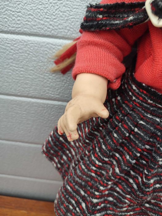 Stara kolekcjonerska lalka Celuidowa - Ciekawa - Design - D