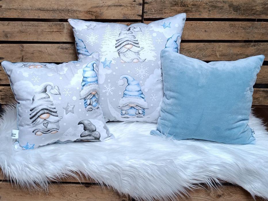 3sztuki poduszek 30x30cm