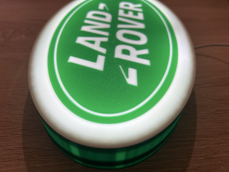 Painel luminoso Land rover