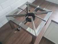 Taboret gazowy nierdzewny
