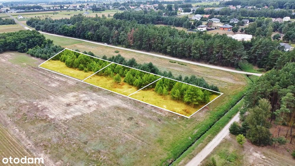 Rajski zakątek pod budowę Twojego domu pod lasem!