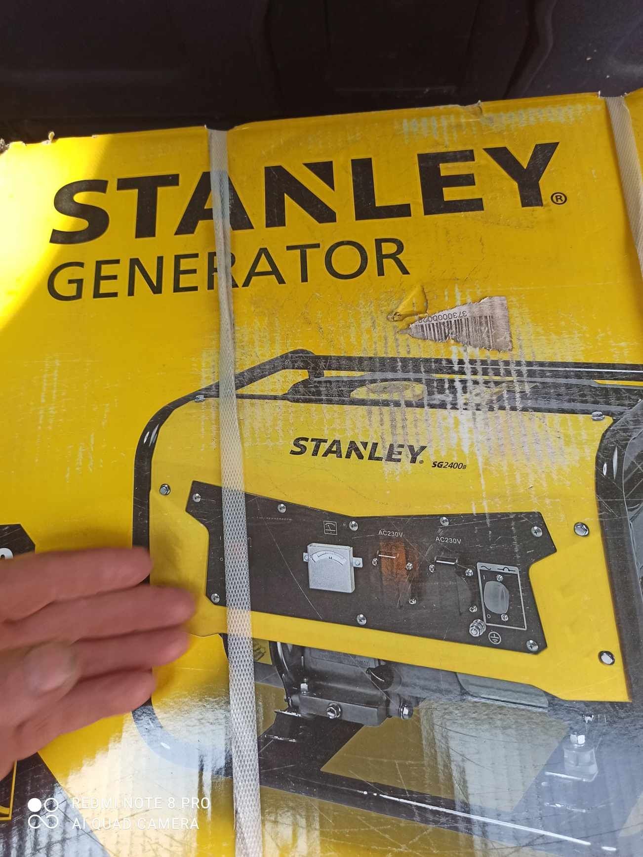 Nowy Agregat prądotwórczy Stanley SG 2400 Basic 2,4 kW IP23M 37 kg