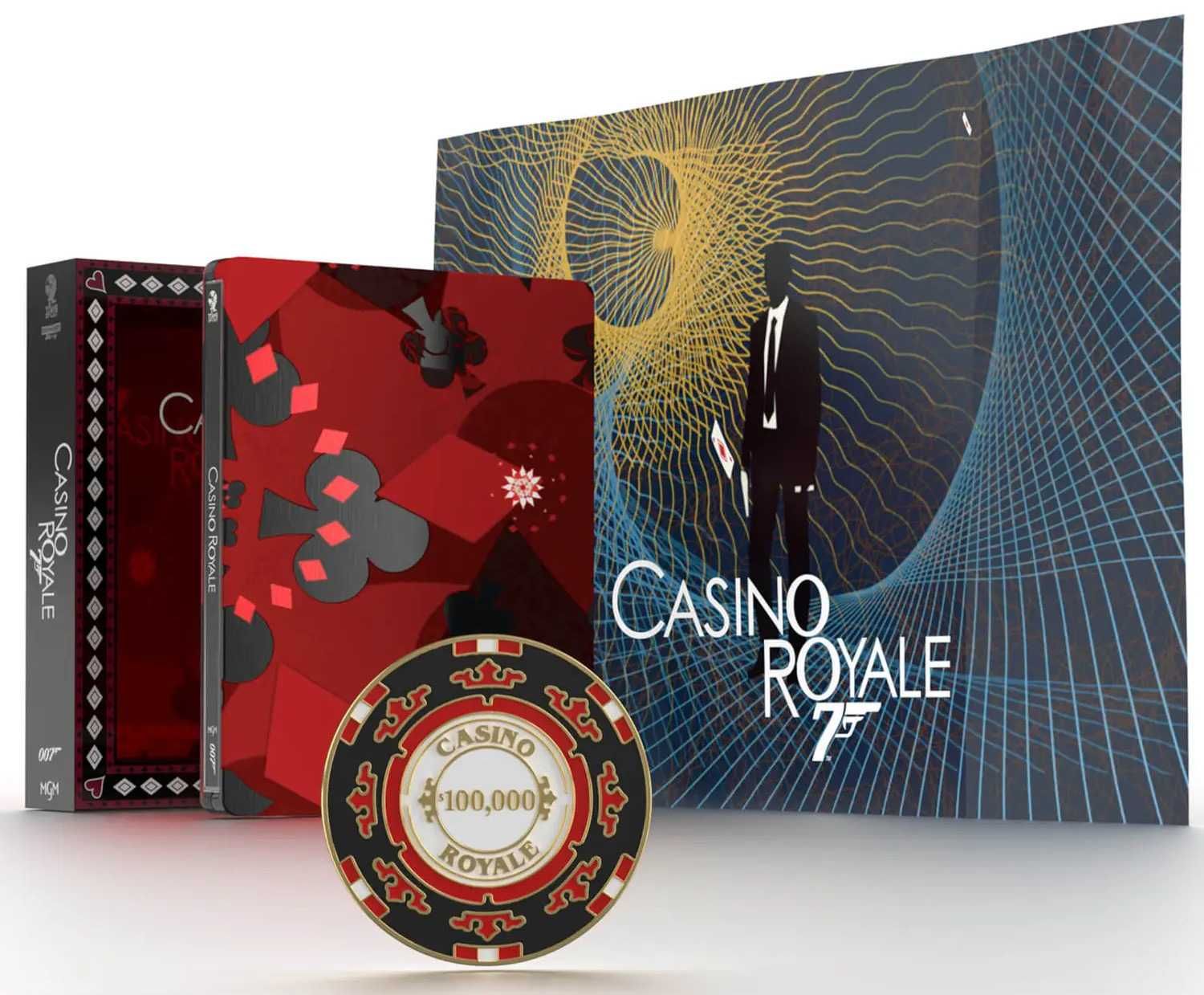 007 CASINO ROYAL Titans of Cult, Steelbook wer. POLSKA