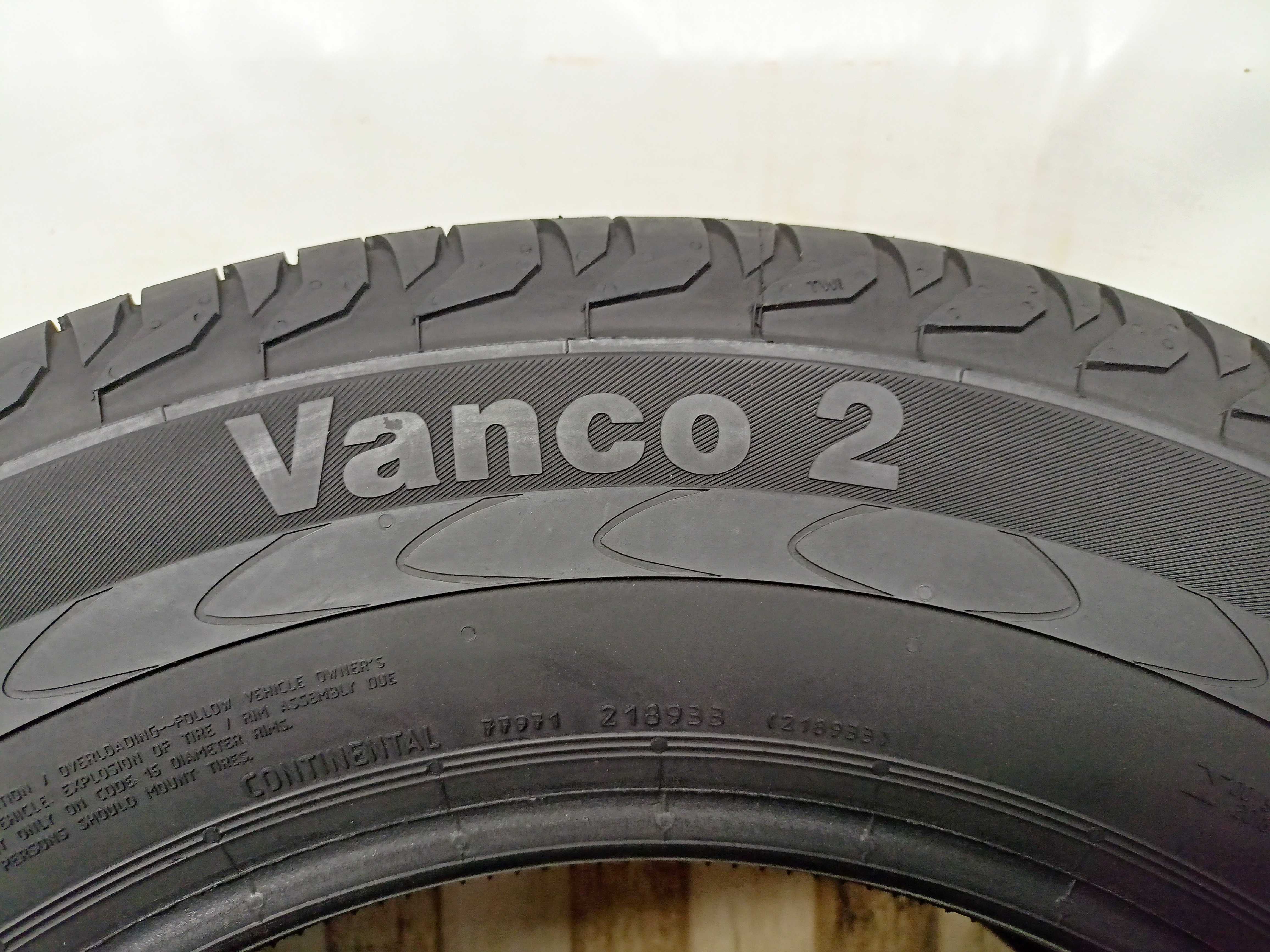 Continental Vanco 2 215/65/15C 2018r. 104/102T Nowe (1973)