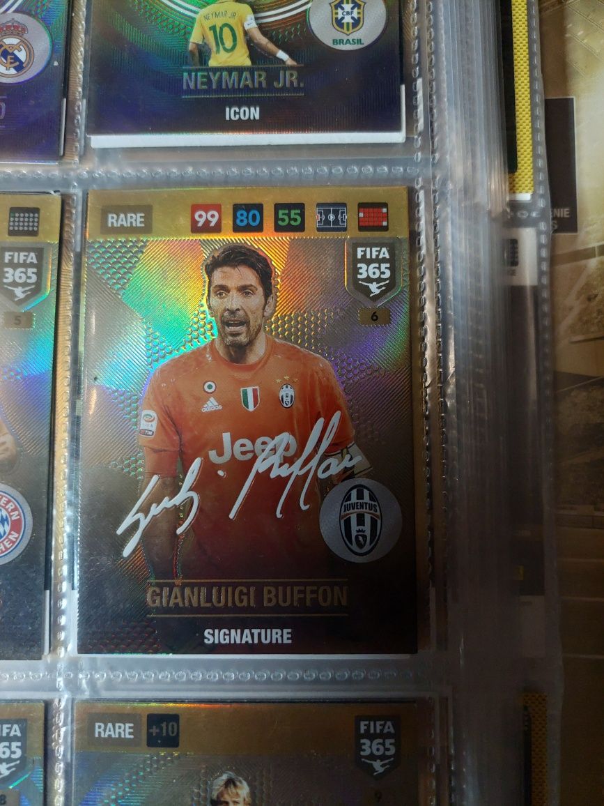 Gianluigi Buffon signature panini 2017