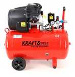 Kompresor sprężarka olejowa 100L 2 tłoki 230V KD1483