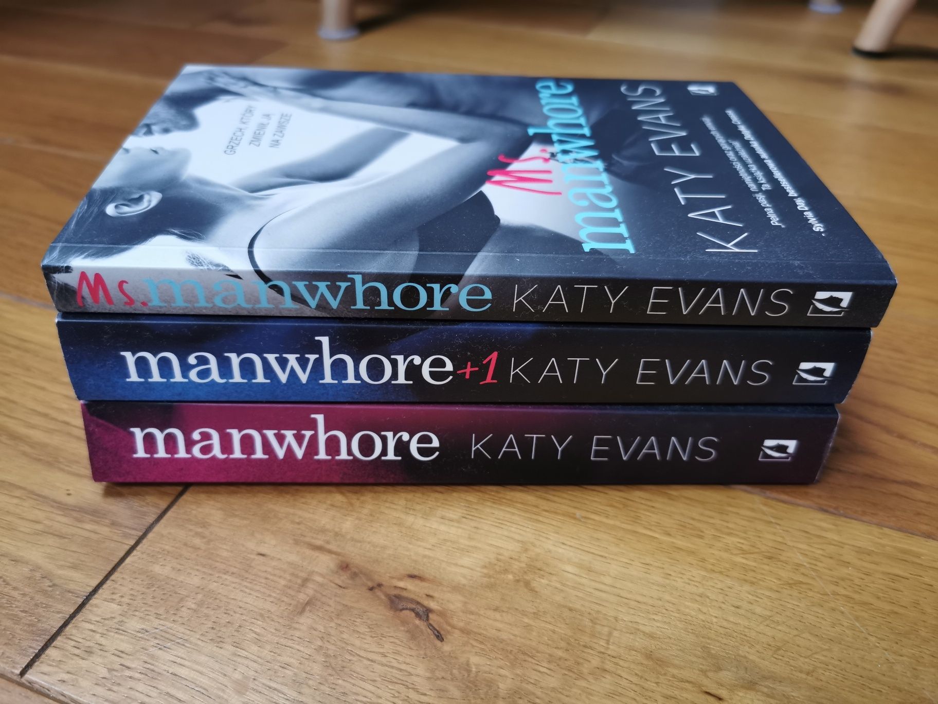 Książki seria Manwhore, K. Evans