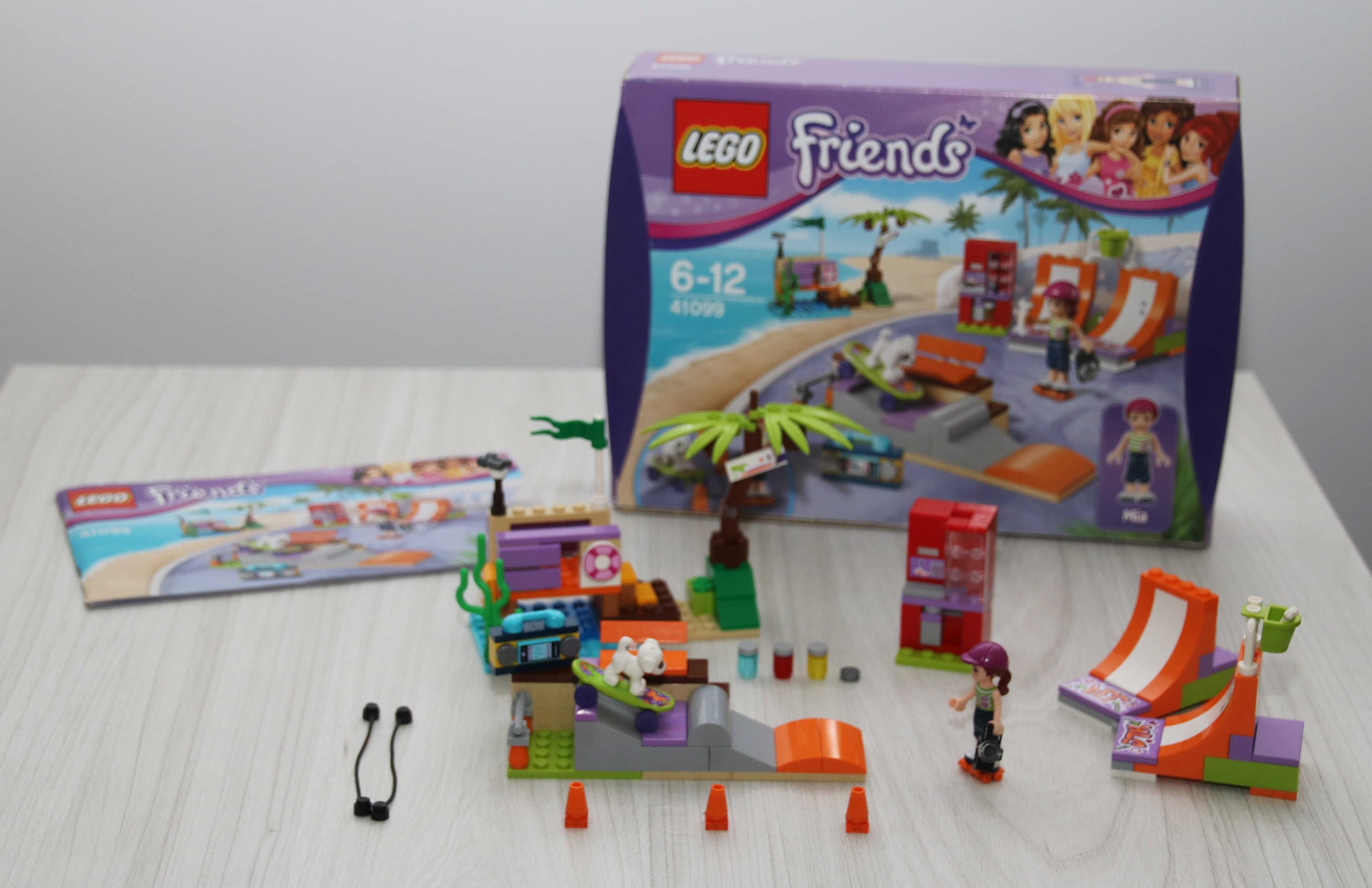 Klocki LEGO Friends 41099 Skatepark w Heartlake