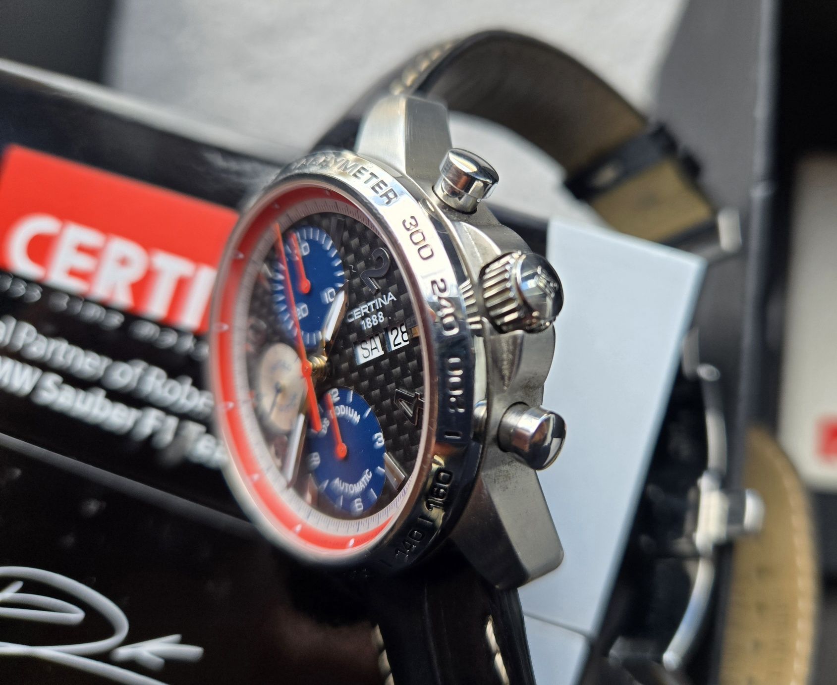 Certina DS Podium Robert Kubica full set stan idealny