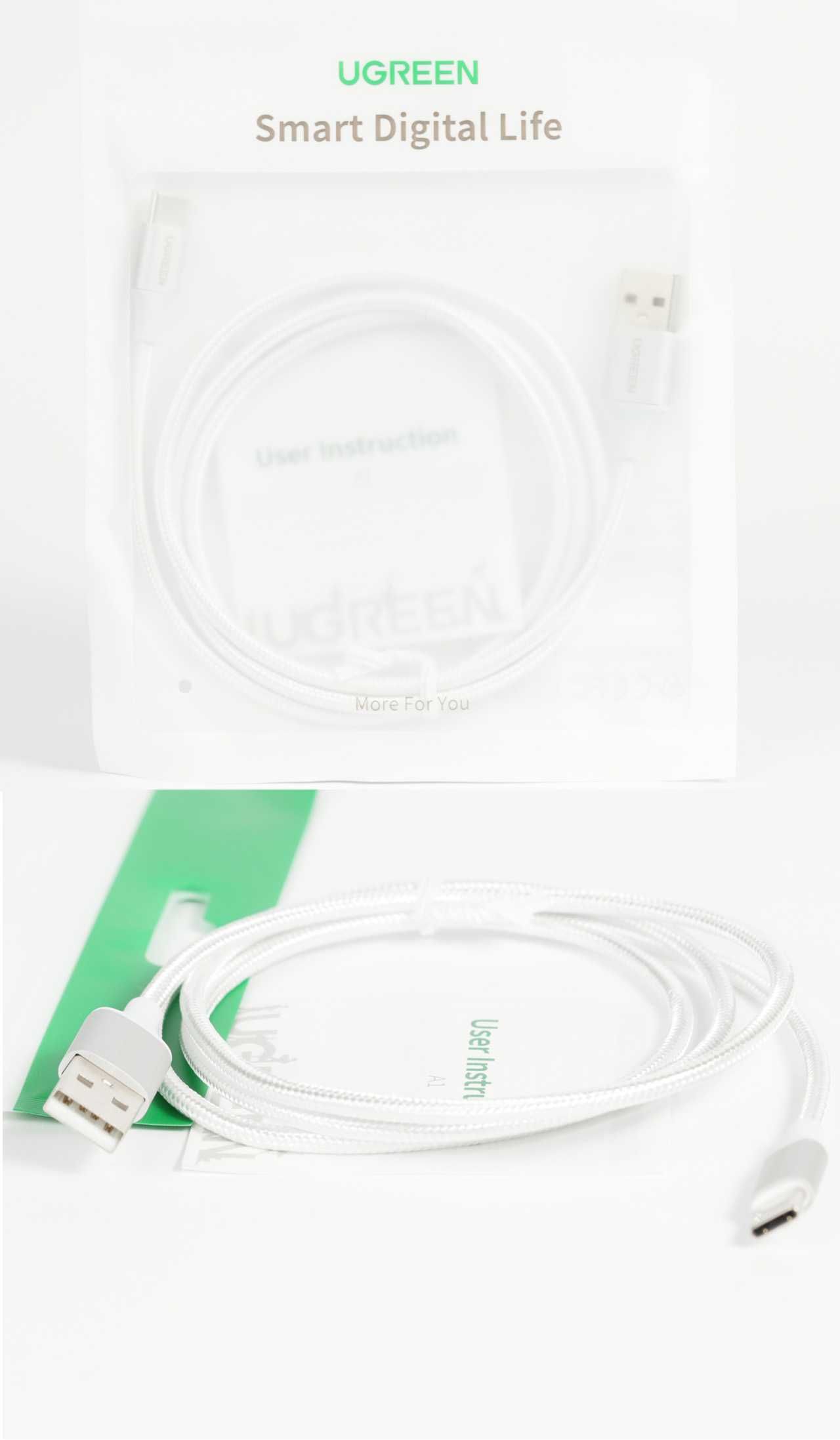 Кабел USB для смартфона и прочего Ugreen TypeA-typeC 1 метр