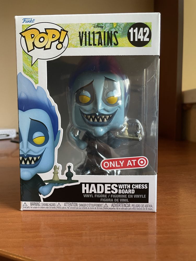 FunkoPOP Disney Villains - Hades With Chess Board