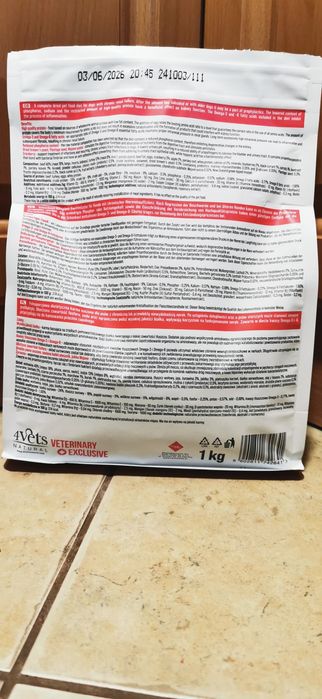4Vets Natural Karma Sucha Wołowina 1 Kg
