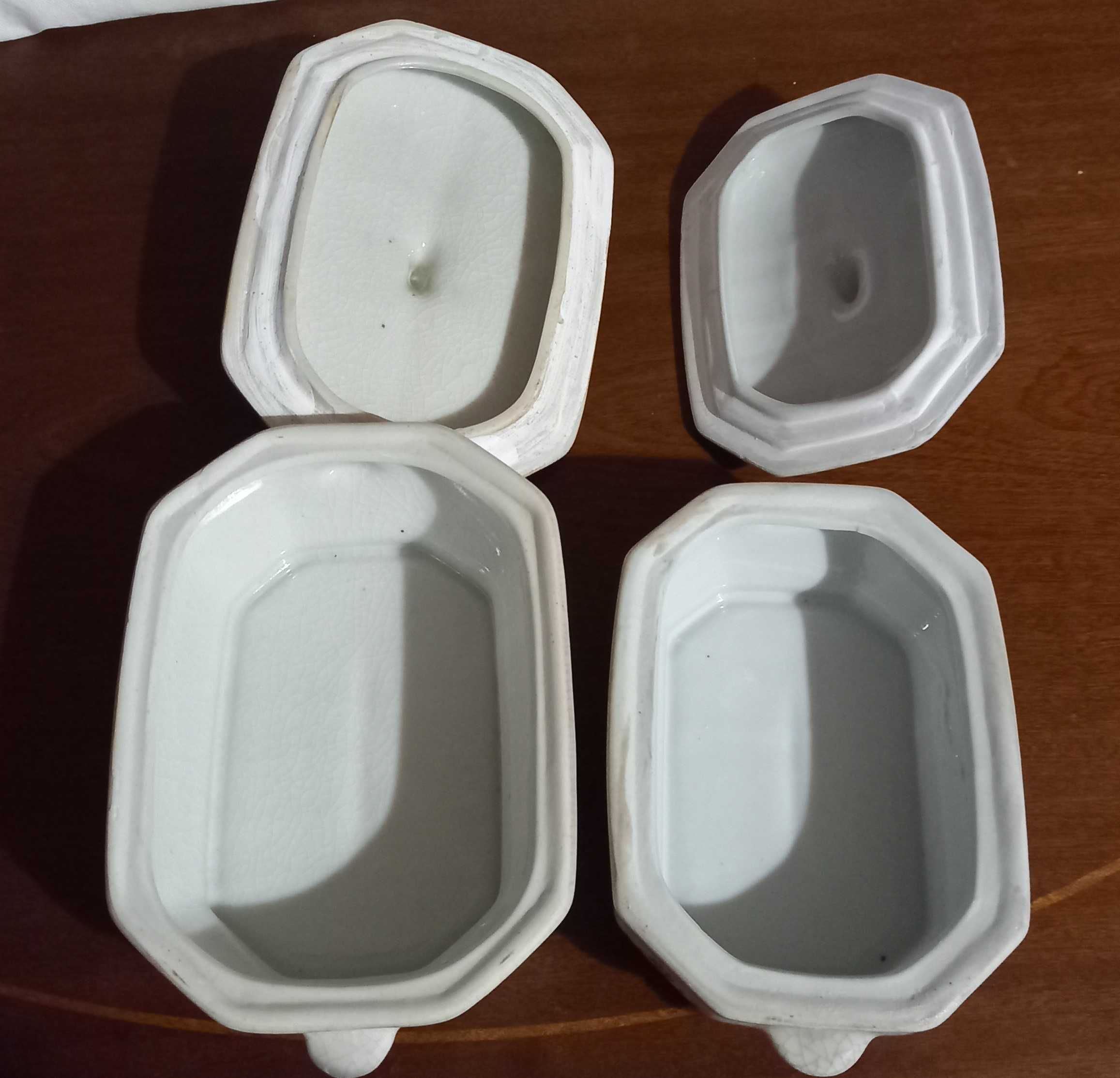 Caixas cerâmicas antigas
