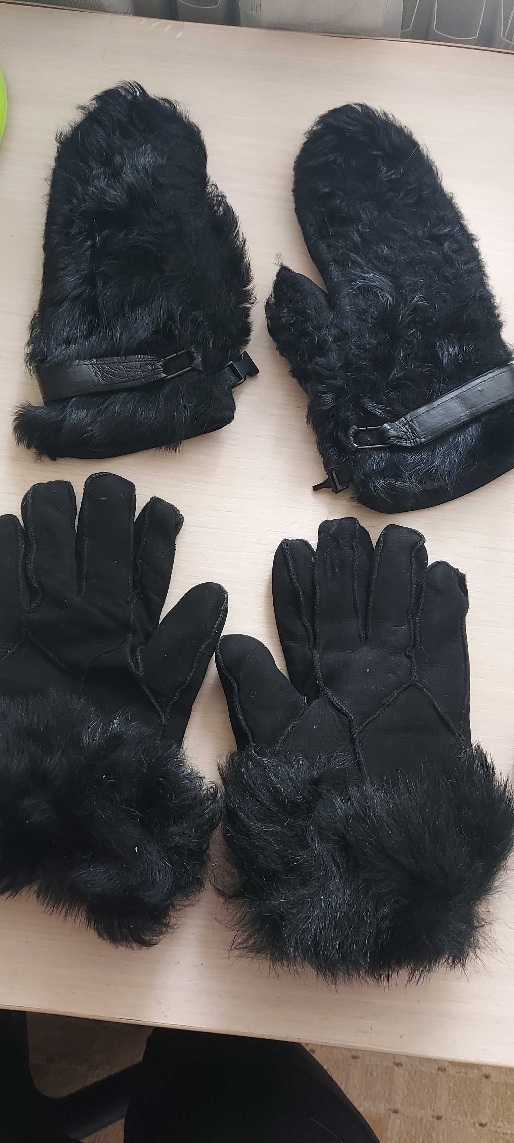 Продаю натуральные меховые перчатки рукавицы
