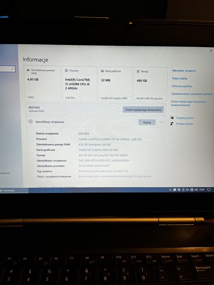 Dell Latitude 15