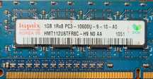Оперативна пам'ять DDR3 1GB або 2GB