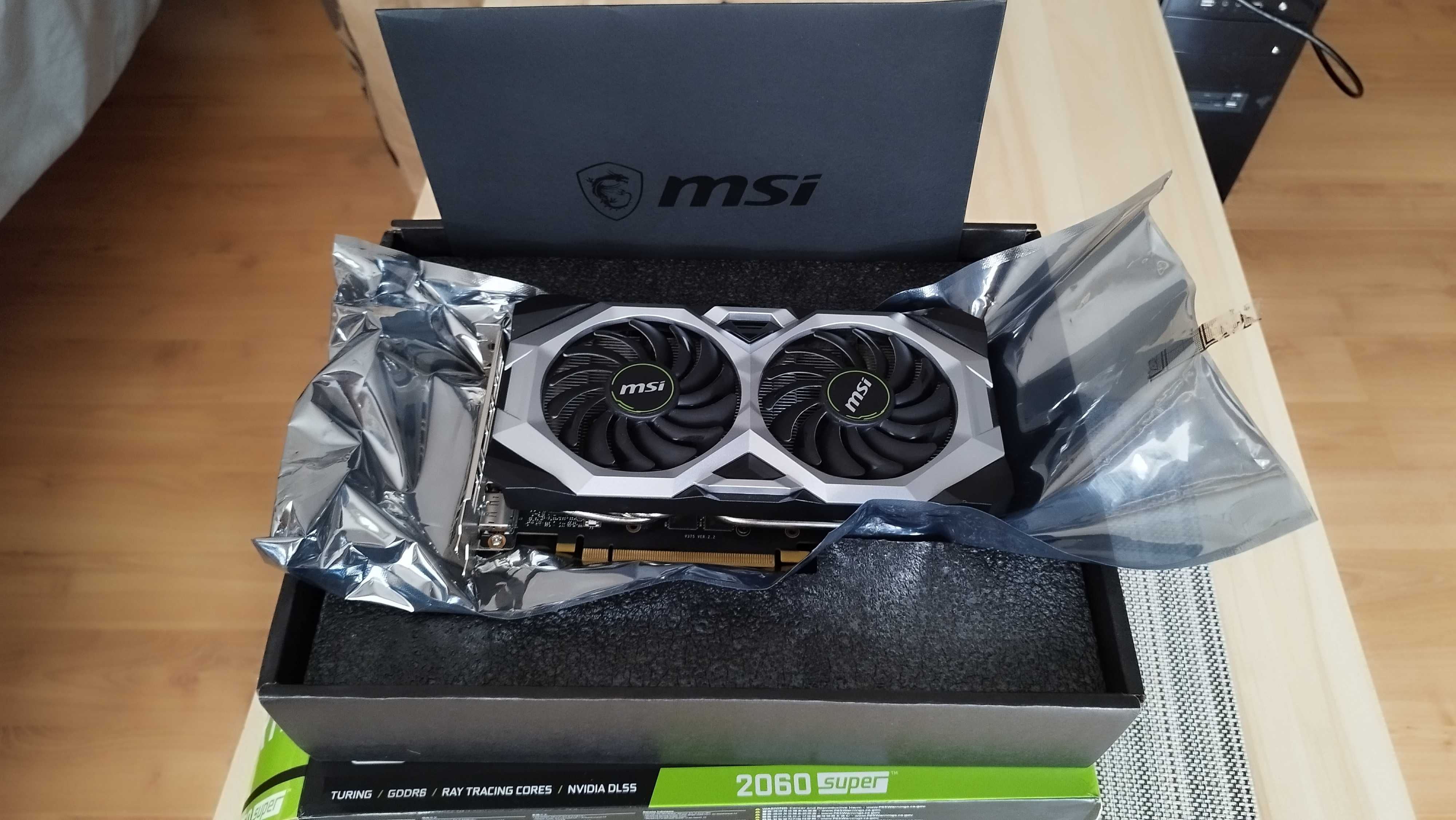 RTX 2060 SUPER MSI Geforce ventus gp oc 8gb gddr6