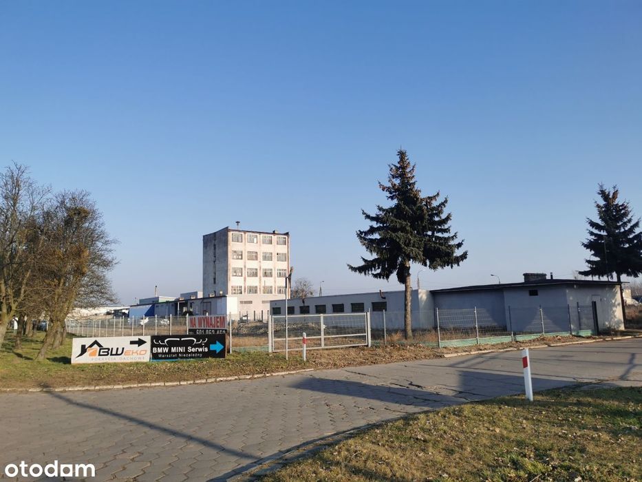 Działka przemysłowa w Rawiczu 14800m2