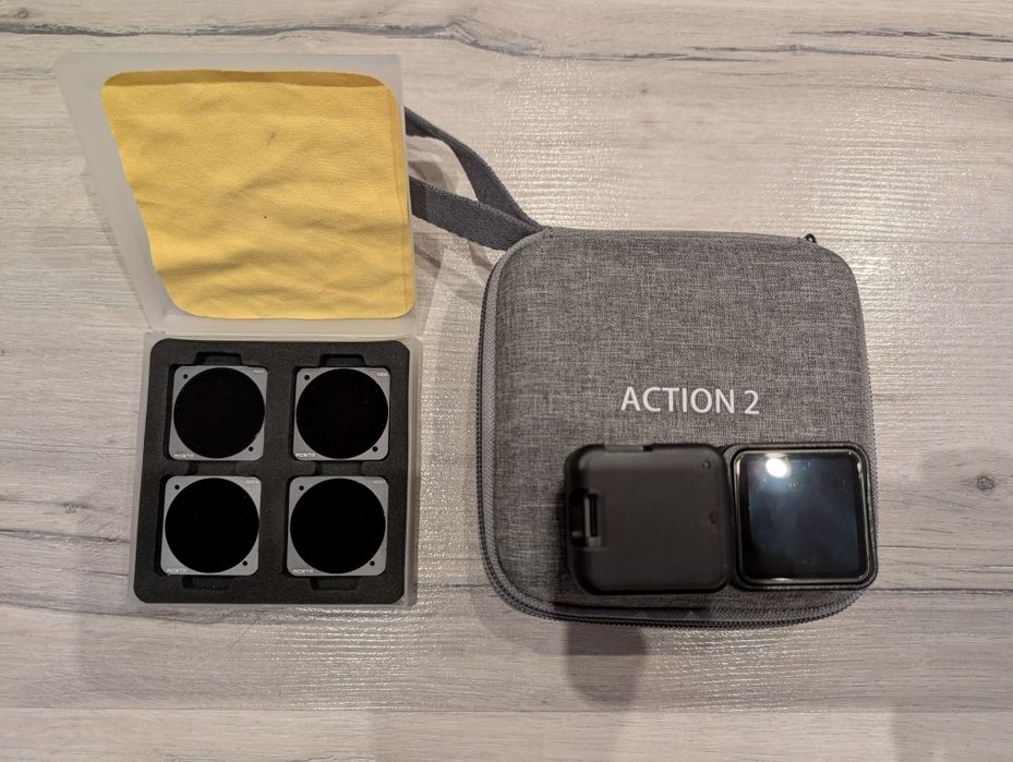 Dji Action 2 power combo / zestaw , filtry ND
