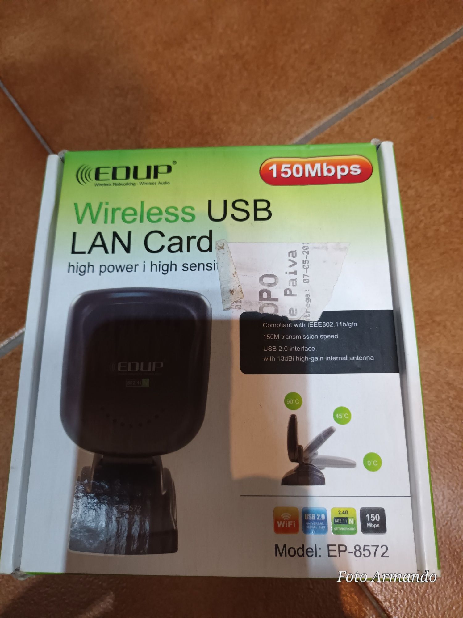 Antena wifi rede
