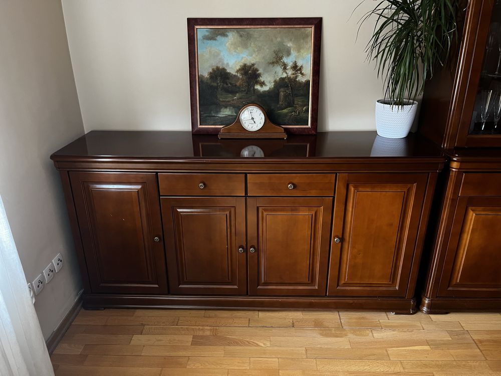 Stylowy komplet mebli + plus komplet jadalniany w stylu vintage