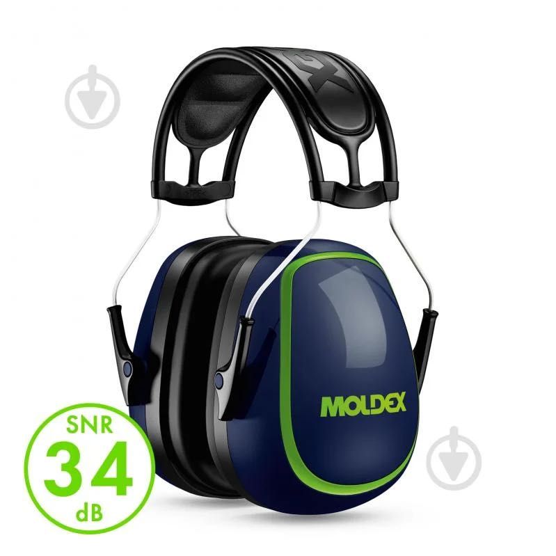 Шумоподавляющие наушники Moldex M5 6120, синие, SNR 34 дБ
