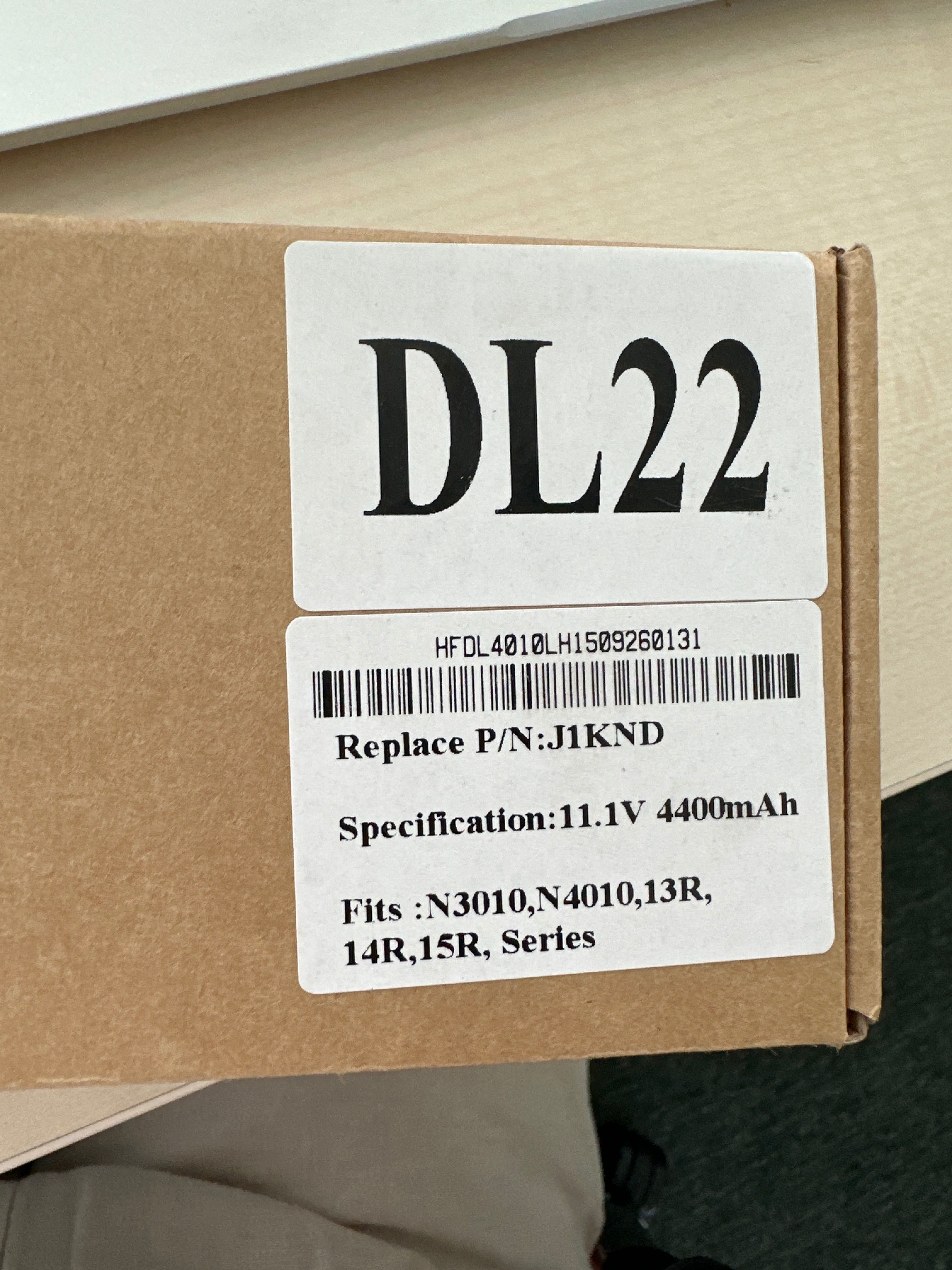 Bateria do laptopa Dell n3010, n4010, 13r, 14r, 15r,