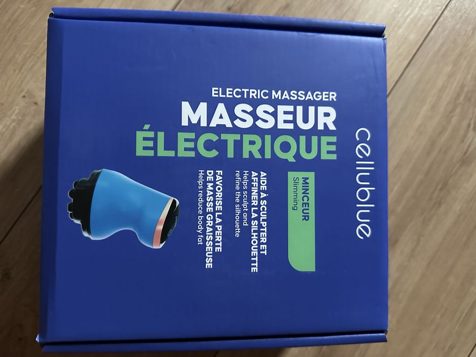 Masazer bezprzewodowy   %% promocja antycellulitowy  cellublue
