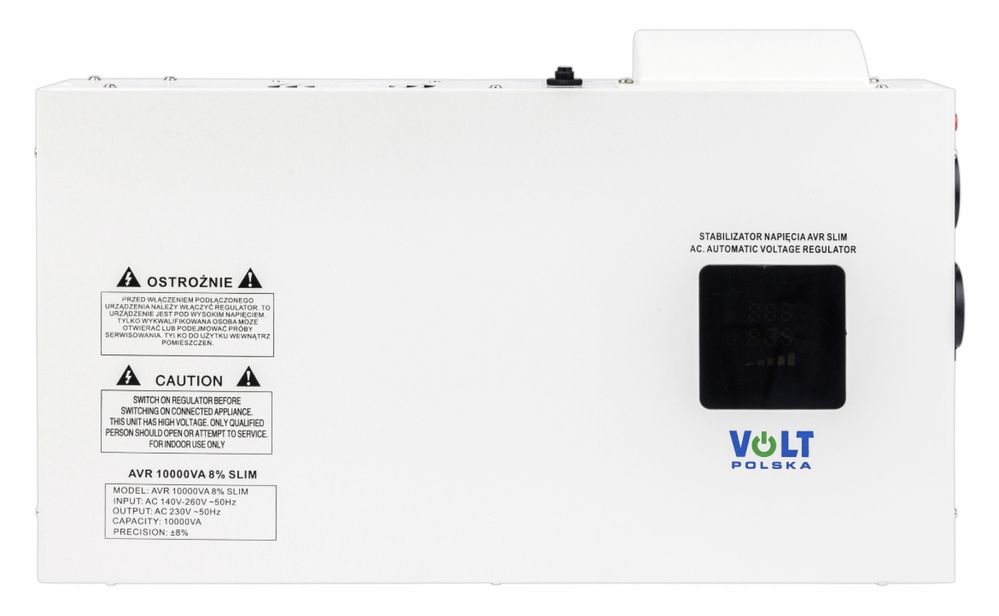 Стабілізатор напруги 10 кВт Настінний Volt Polska AVR 10000VA 10000Вт