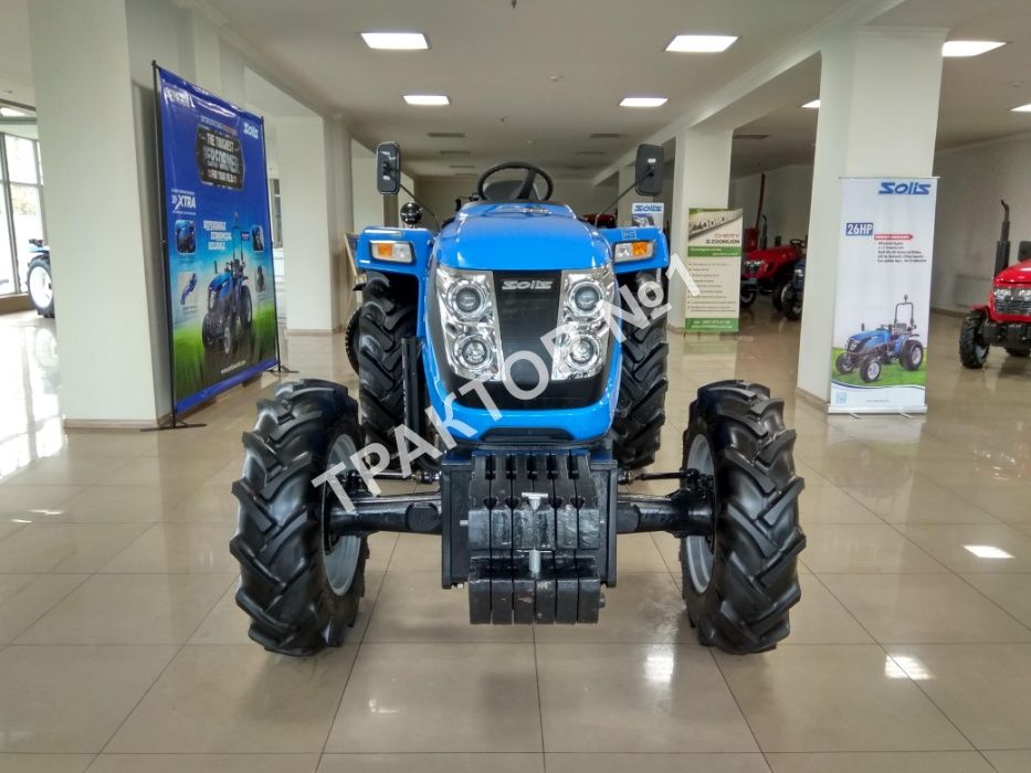 Професійний мінітрактор SOLIS СОЛІС 50 Гарантія 2 роки Вага 2.7 тони
