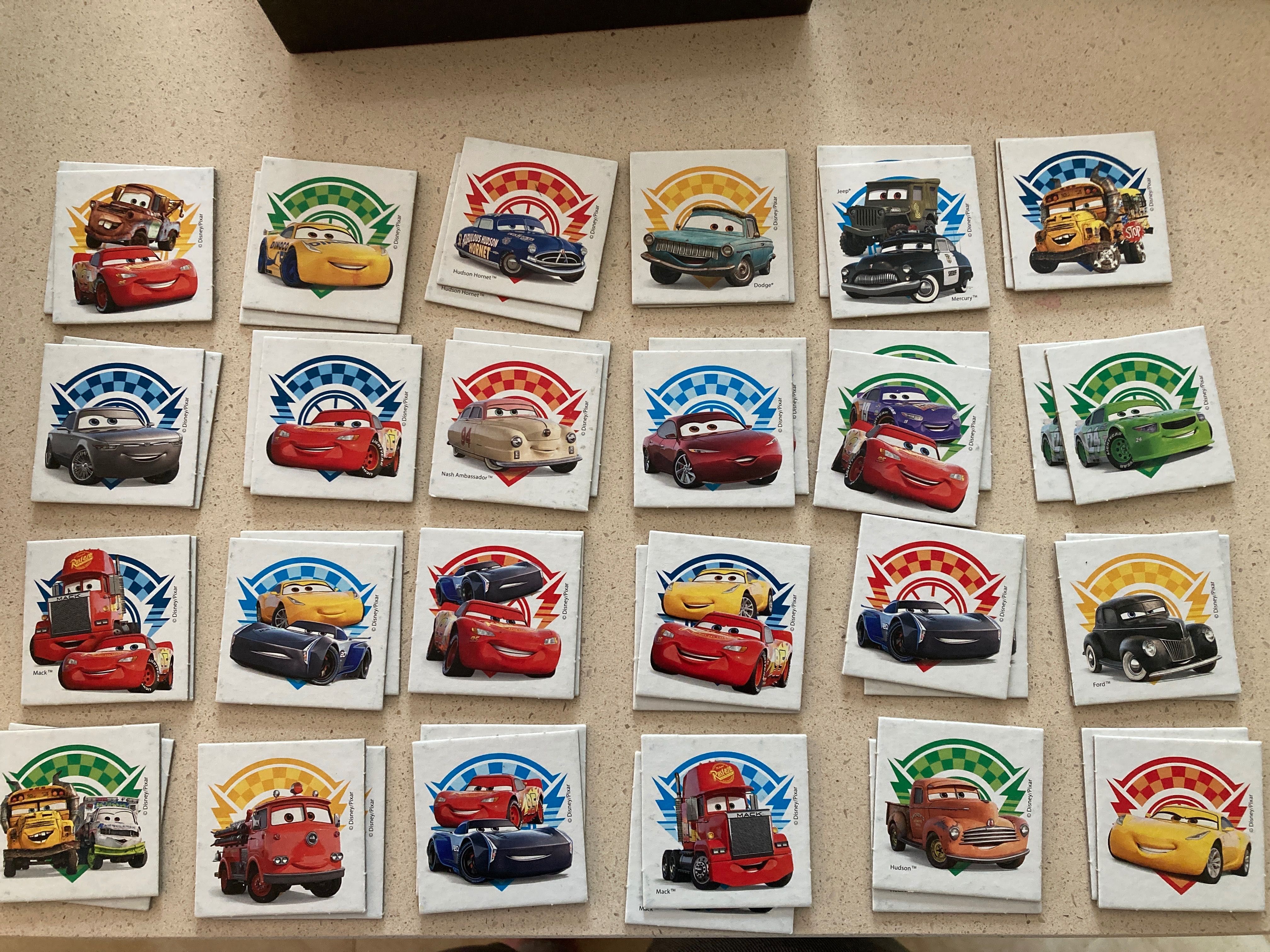 Memo gra pamięciowa Cars (Auta) 4+