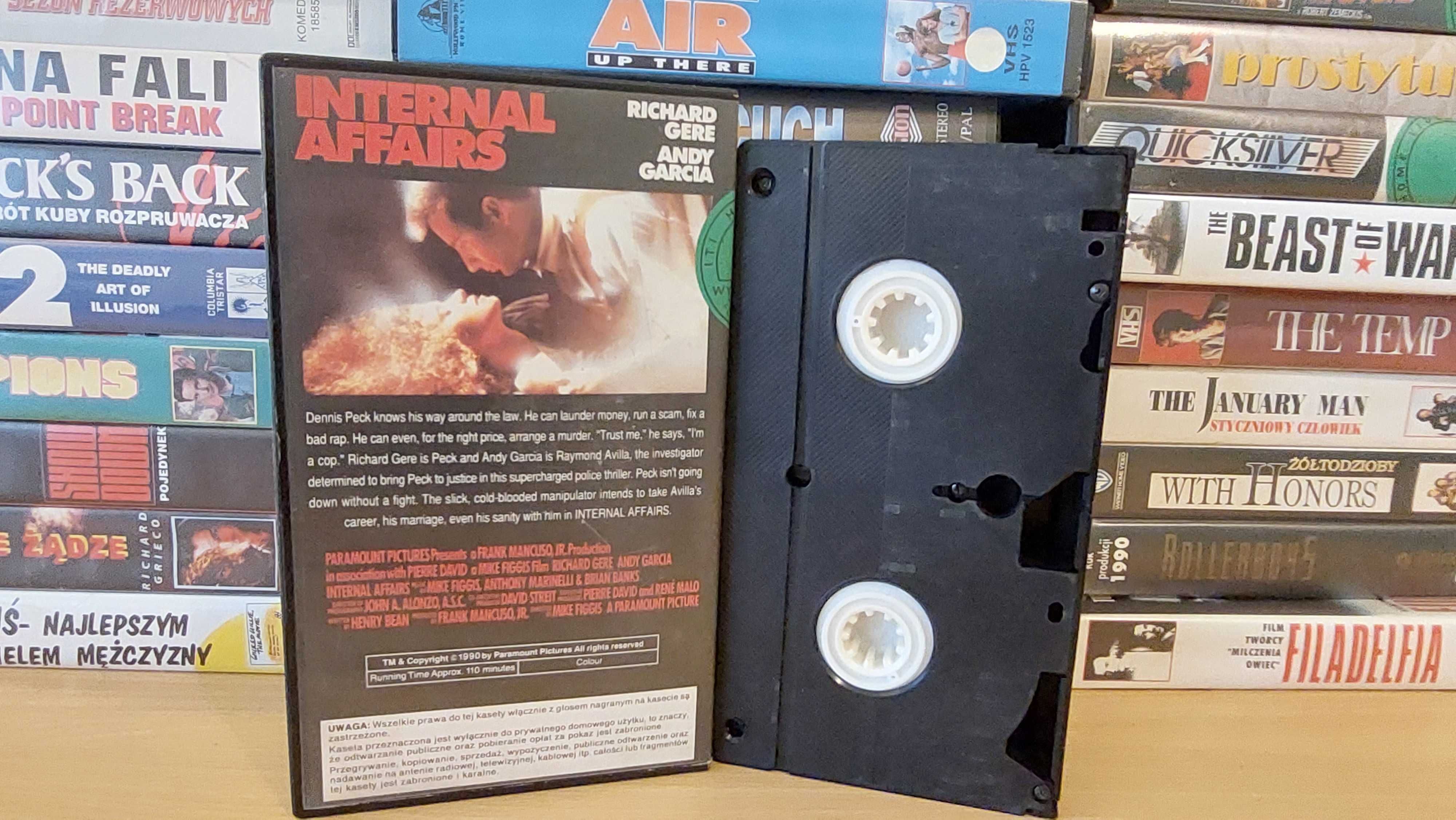 Sprawy Wewnętrzne - (Internal Affairs) - VHS