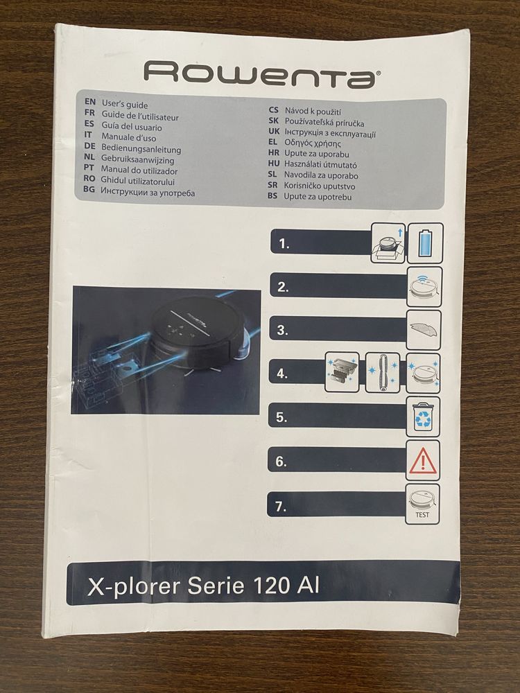 Робот пилосос Rowenta X-plorer Serie 120 AI