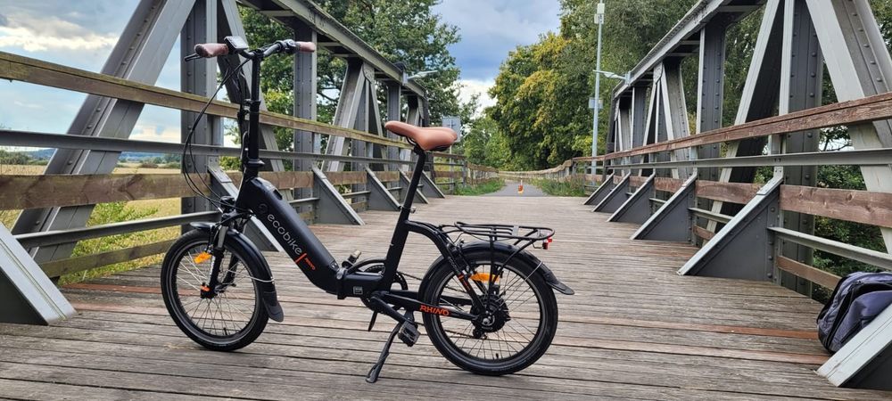 Rower składany elektryczny ecobike Rhino jak NOWY