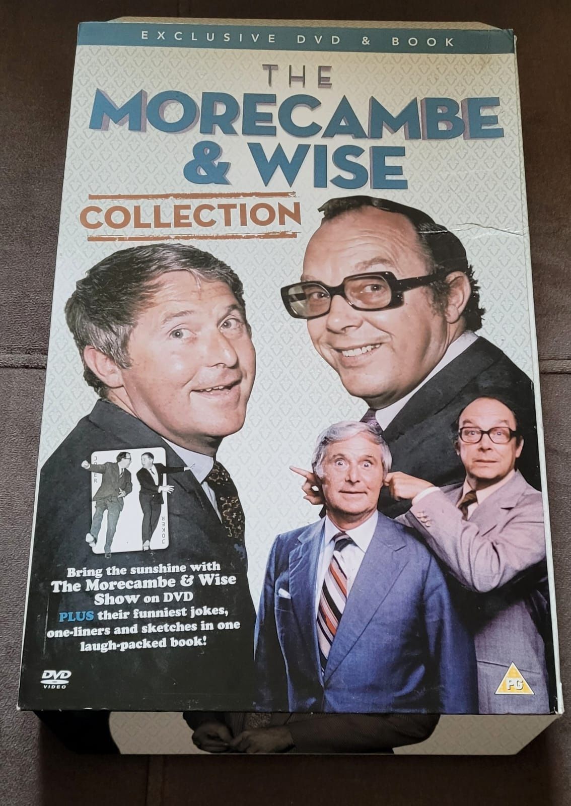 Kolekcja The Morecambe & Wise: DVD i Książka - Nowe, W Folii