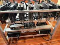 Koparka kryptowalut 7 x RX580 8GB