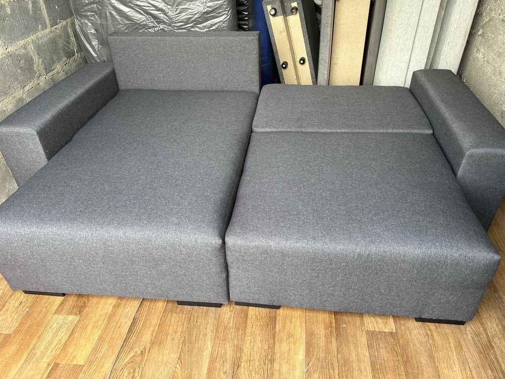 Narożnik 160x254 z pojemnikiem i funkcją spania
