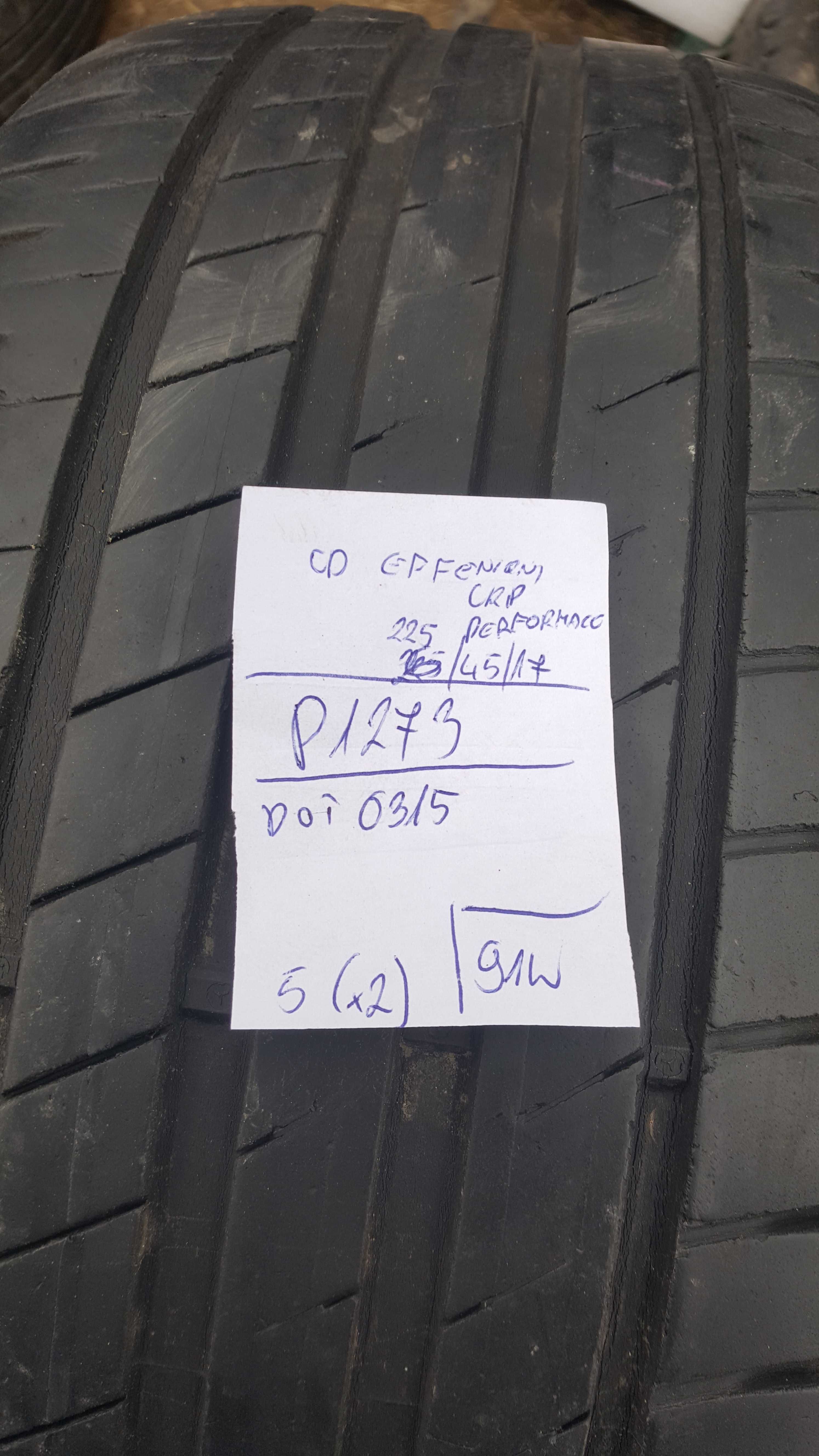 [2szt] Goodyear 225/45 r17 Letnie /// 5mm!!! MONTAŻ GRATIS