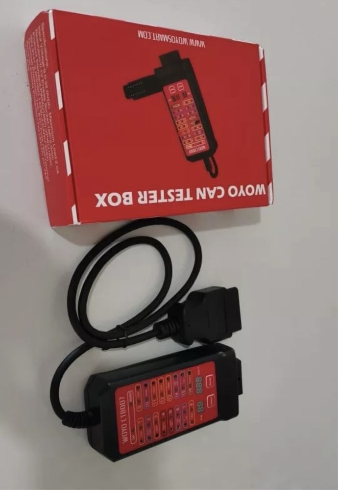 Тестер OBD2 розйома для діагностики автомобіля12 24V CAN