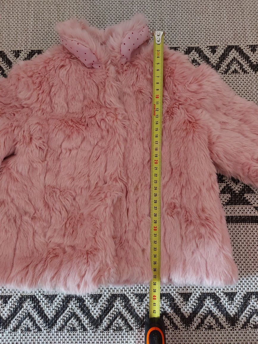 Шубка, эко шуба, пальто Zara на 2-3 года