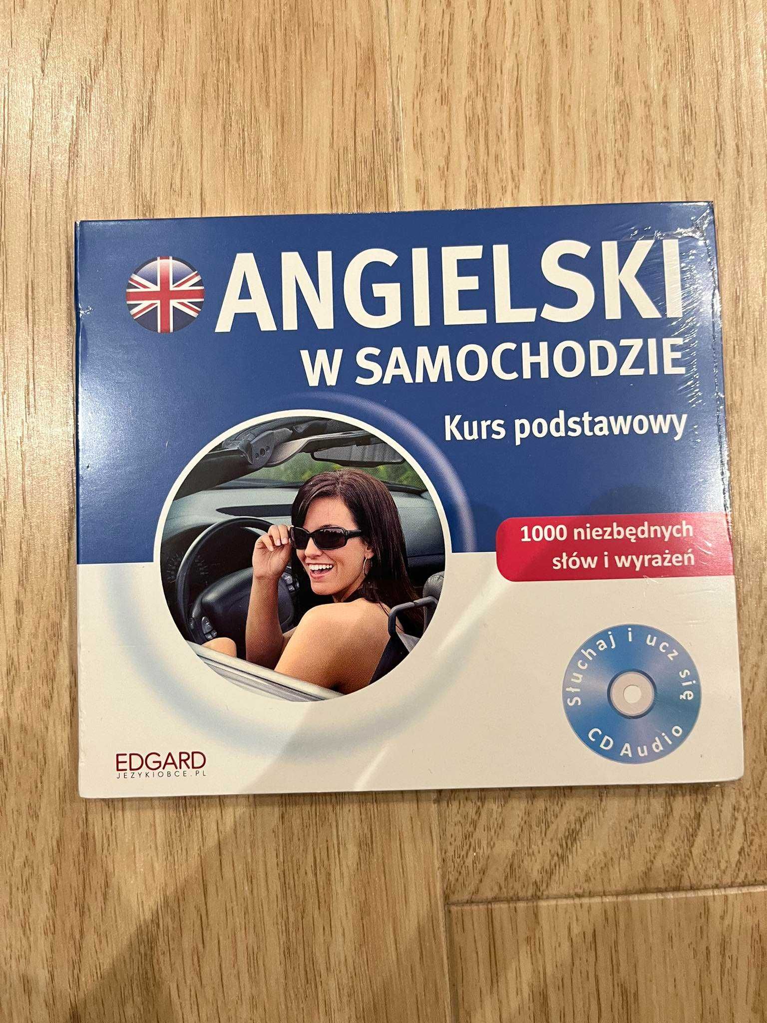 Kurs j. angielskiego w samochodzie - 5 kursów!