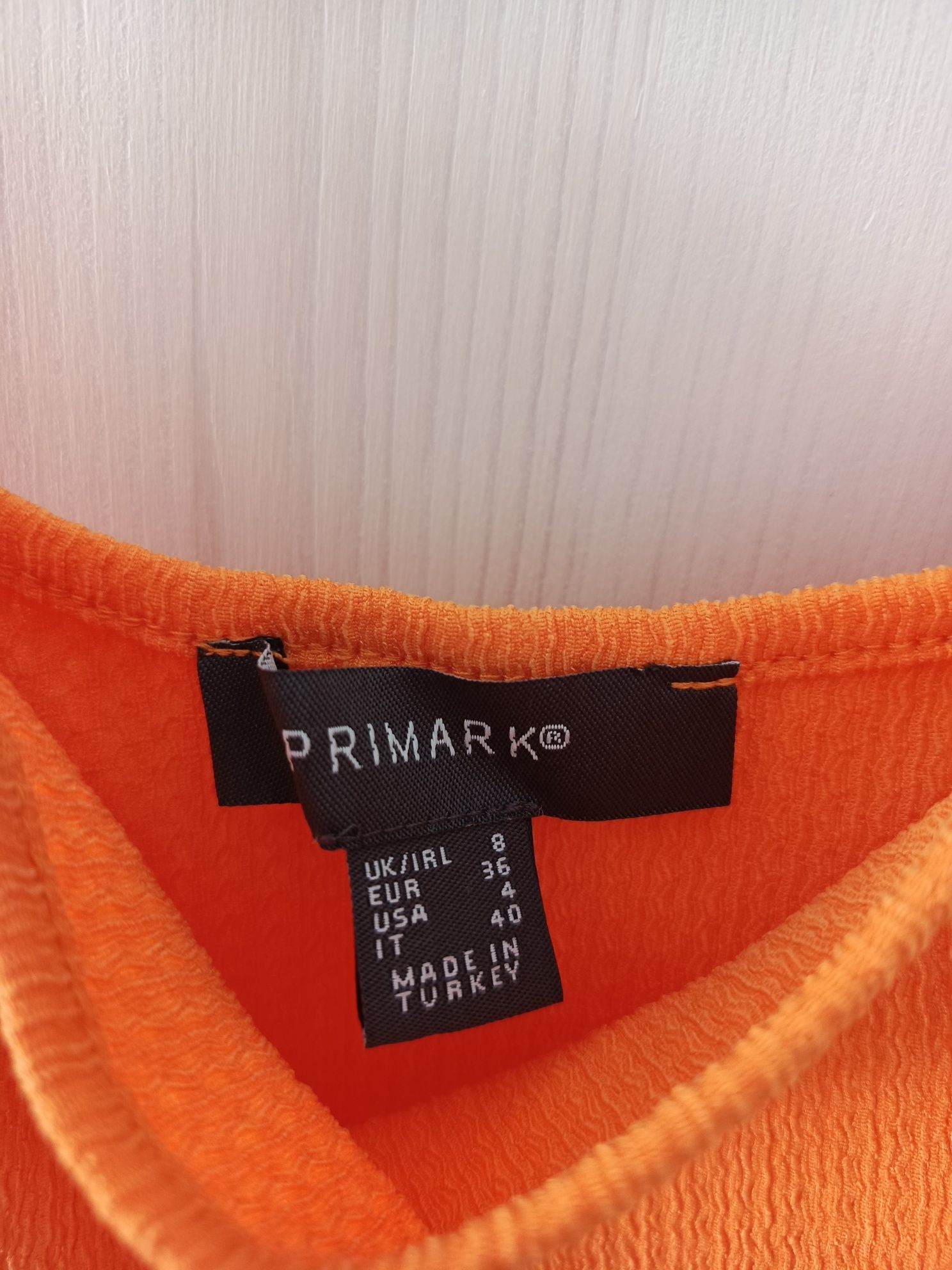 Nowa pomarańczowa sukienka na ramiączkach Atmosophere Primark 36 S