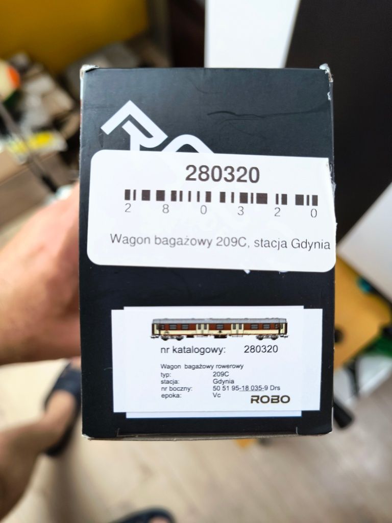 Wagon bagażowy 209c PKP - Gdynia - ep. Vc - Robo - H0