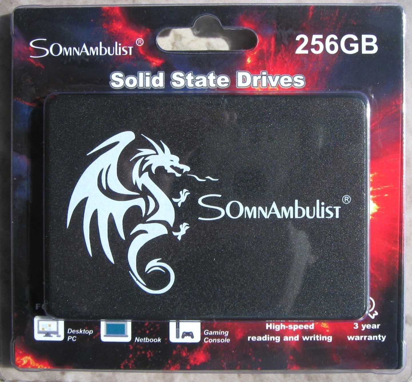 SSD диск 128Gb Goldenfir / 256 Gb SomnAmbuList