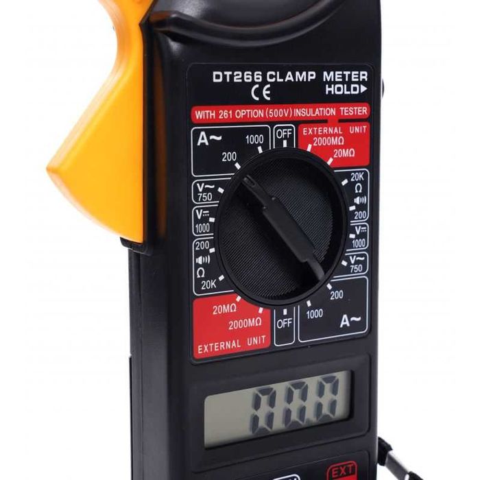 MULTIMETR cyfrowy CĘGOWY Miernik elektroniczny prądu napięcia kd11405