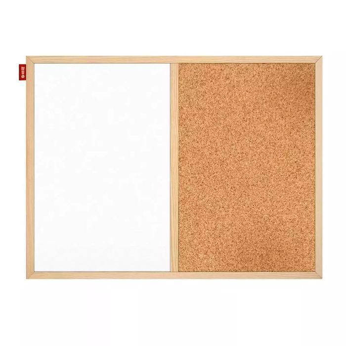 Tablica Duo korkowa i suchościeralna magnetyczna. MemoBe. Nowy Produkt