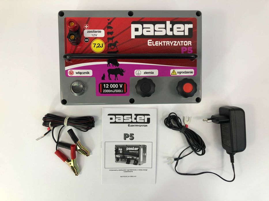 Elektryzator pastuch Paster P5 7,2J